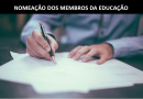 Nomeia os Membros da Comissão do Fórum Permanente de Educação.