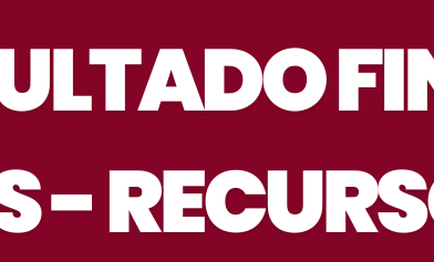 Resultado Final Pós Recursos – Cargo de Motorista