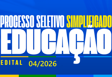 Edital de Processo Seletivo Simplificado 04/2026 Monitora Creche.