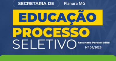 RESULTADO PARCIAL DO EDITAL Nº 04/2026