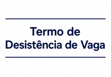 Termo de Desistência de Vaga