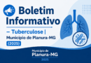 📢 Boletim Informativo – Tuberculose | Município de Planura-MG (2025)
