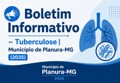 📢 Boletim Informativo – Tuberculose | Município de Planura-MG (2025)